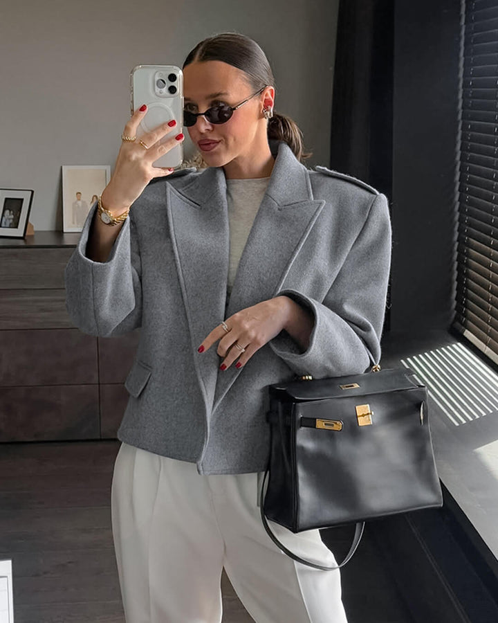 Stilla | Blazer med Skulderpuder