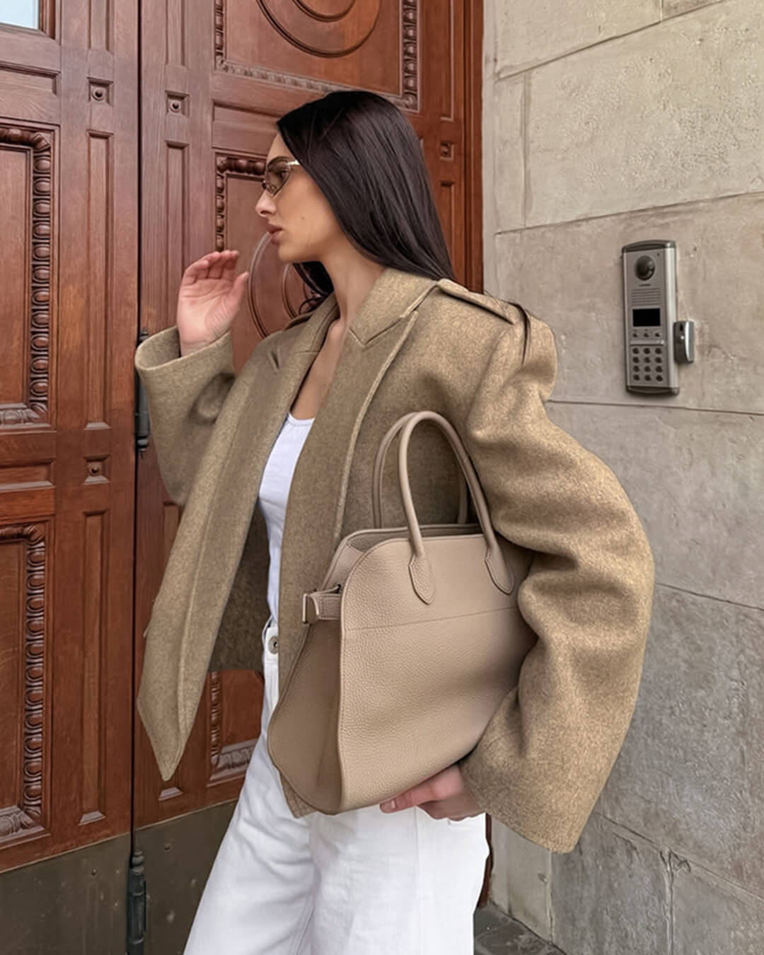 Stilla | Blazer med Skulderpuder