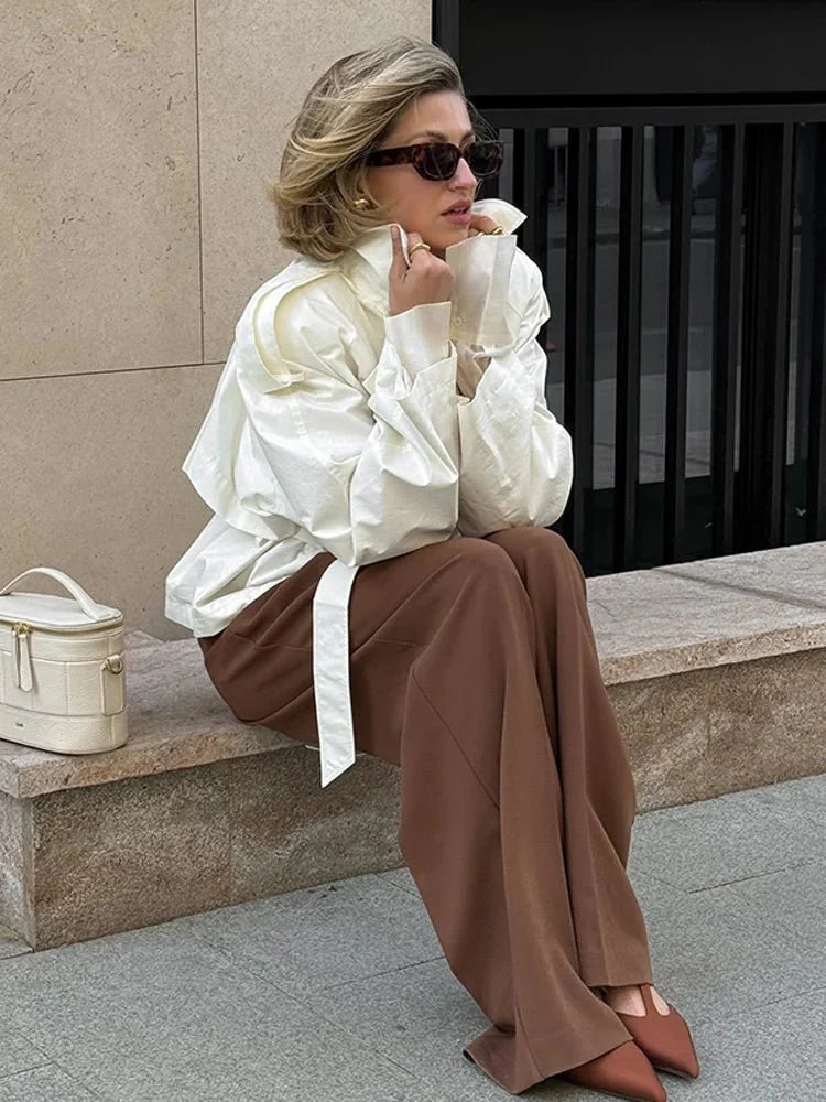 Stilla | Stående Krave Trench Coat