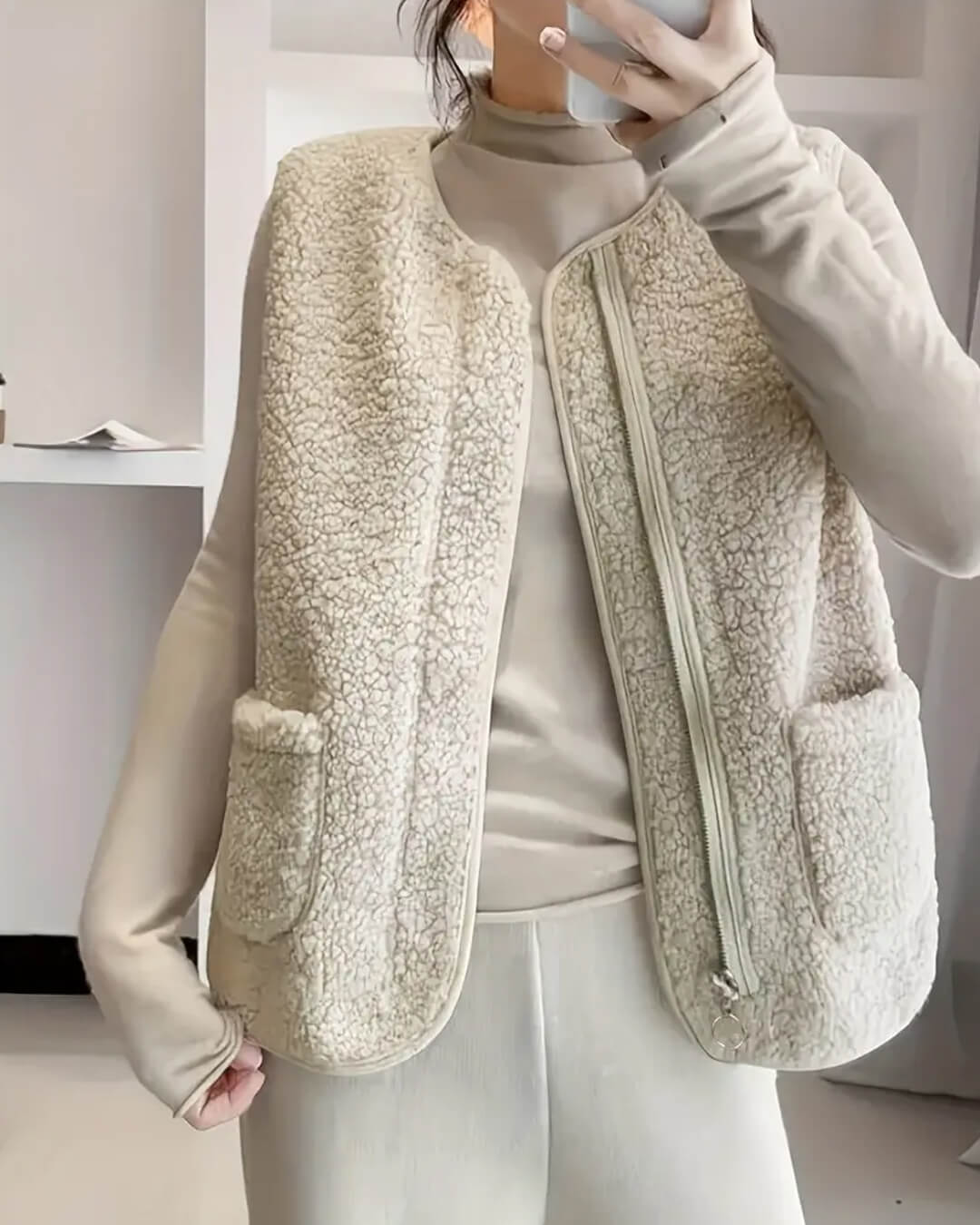 Stilla | Fleece Vest Jakke