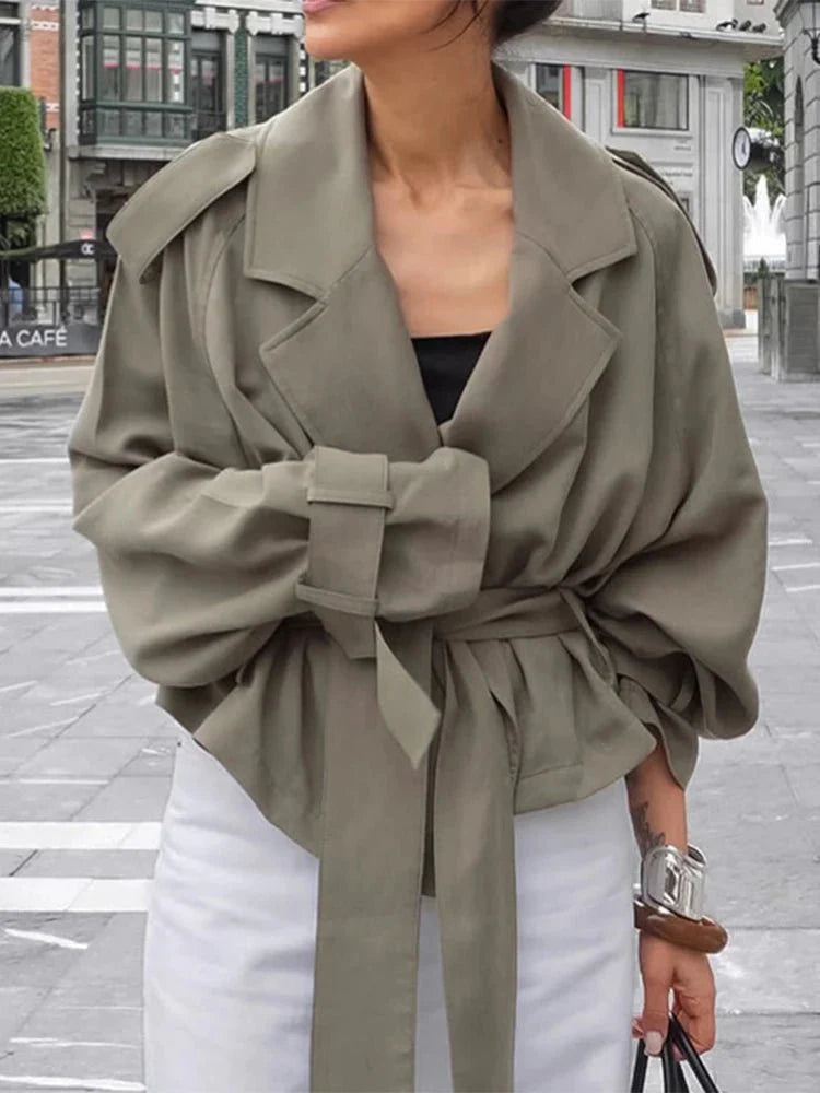 Stilla | Oversized Bælte Trench Coat