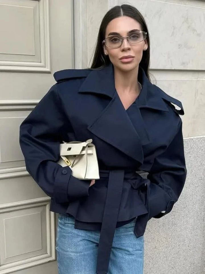 Stilla | Oversized Bælte Trench Coat