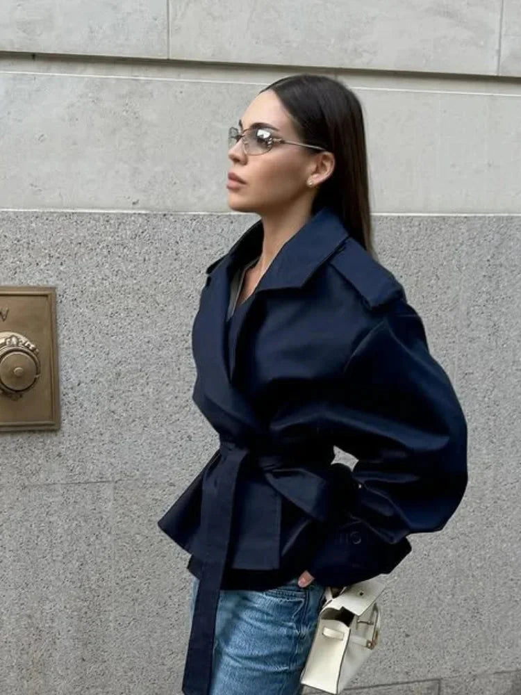 Stilla | Oversized Bælte Trench Coat
