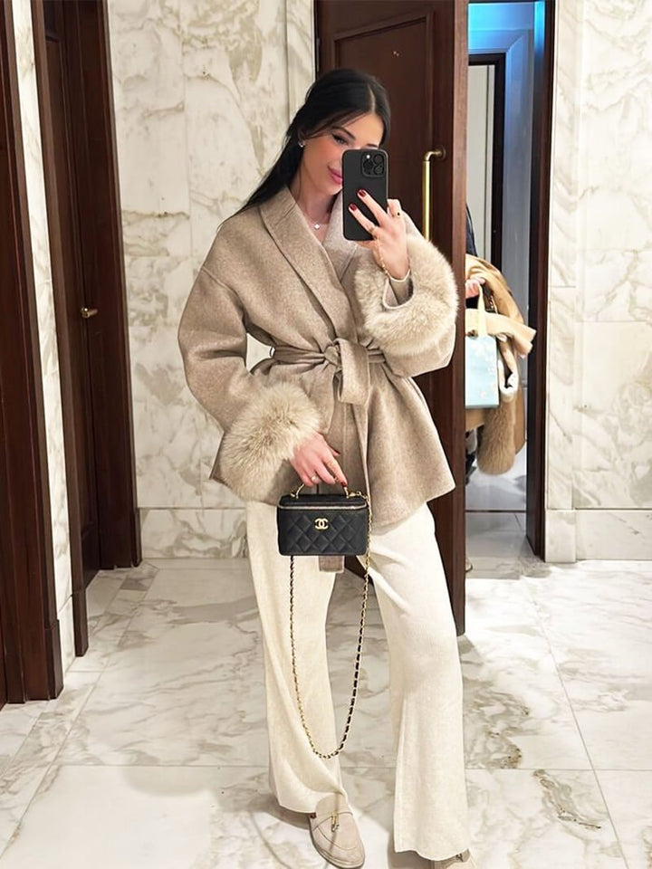 Stilla | Faux Fur Frakke