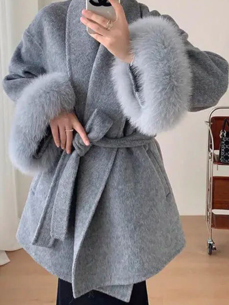 Stilla | Faux Fur Frakke