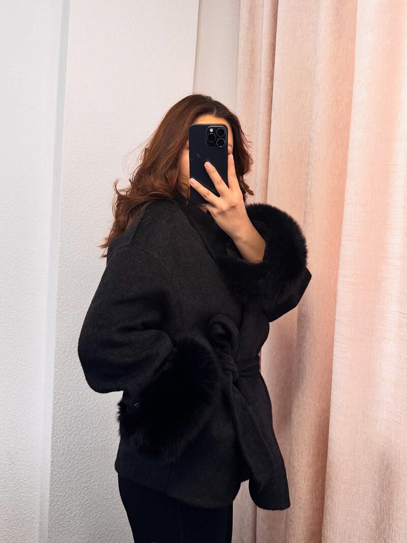 Stilla | Faux Fur Frakke