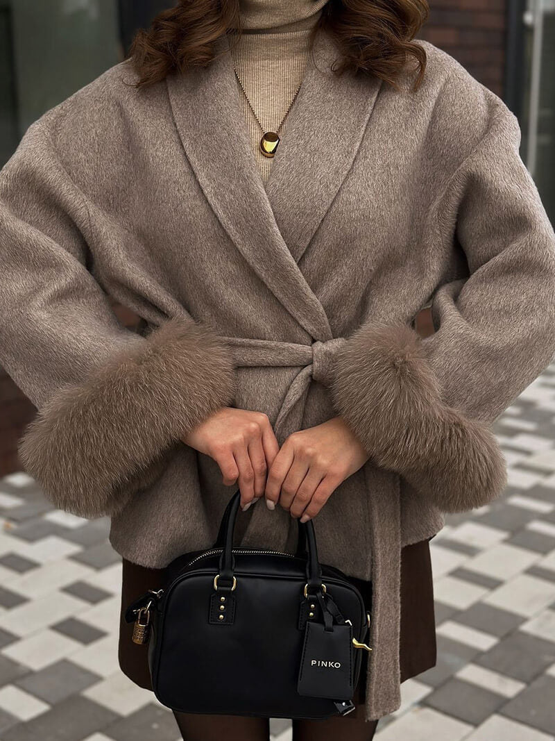 Stilla | Faux Fur Frakke