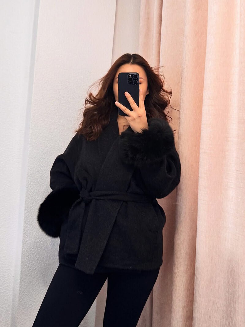Stilla | Faux Fur Frakke