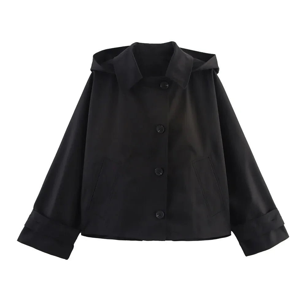Stilla | Hætte Windbreaker Jakke