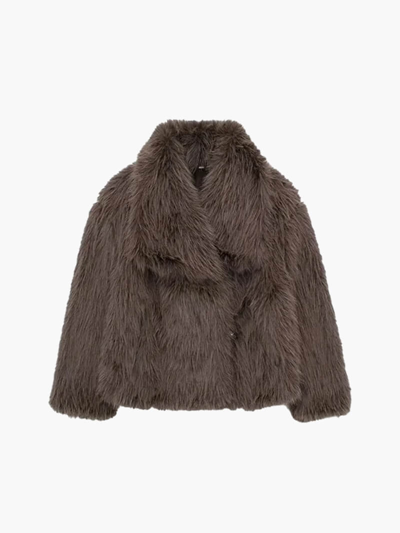Stilla | Faux Fur Frakke