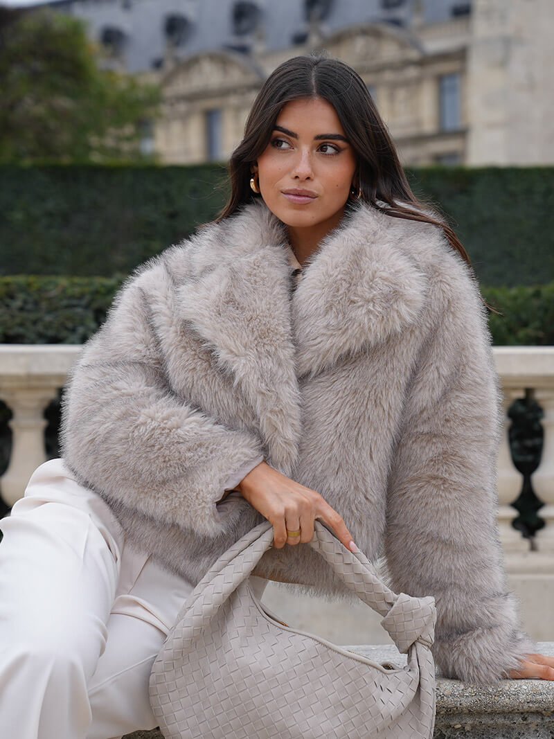 Stilla | Faux Fur Frakke
