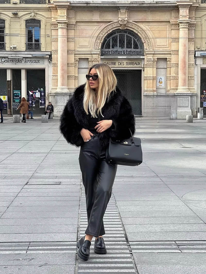 Stilla | Faux Fur Frakke