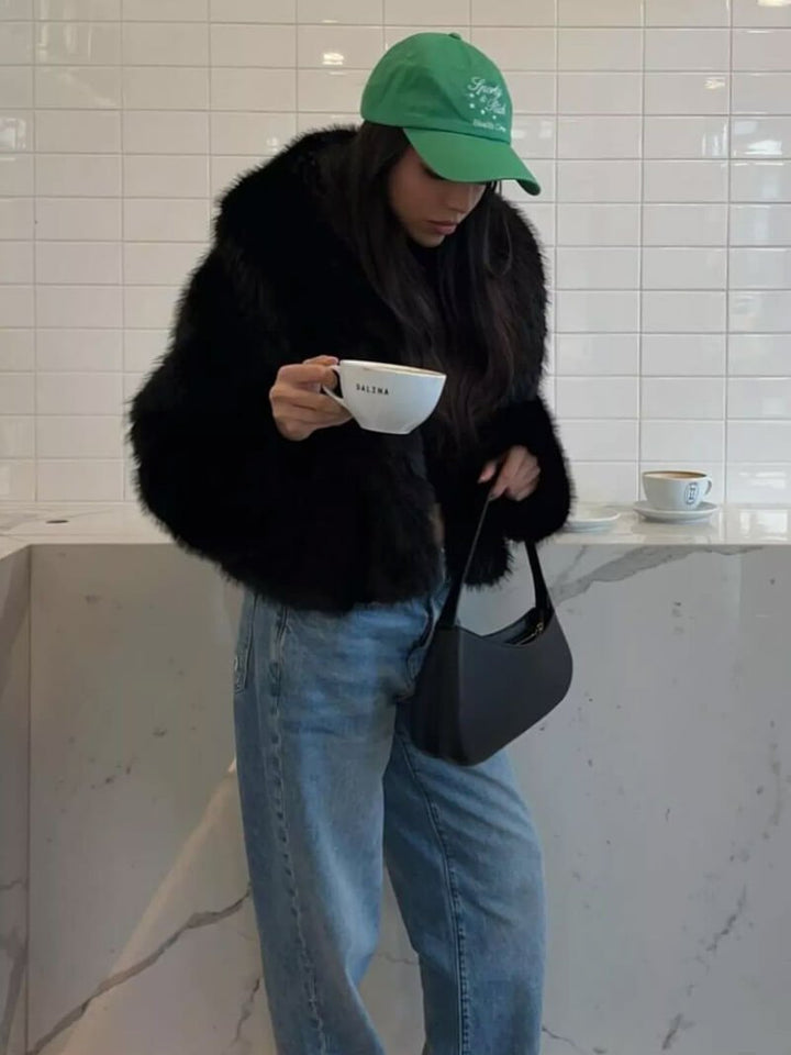 Stilla | Faux Fur Frakke