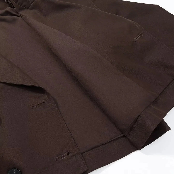 Stilla | Cropped Trenchcoat