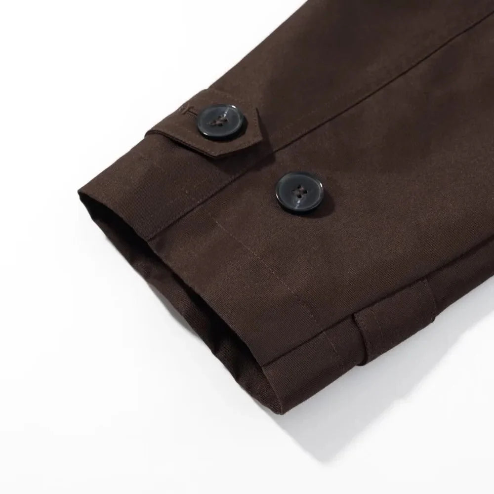 Stilla | Cropped Trenchcoat