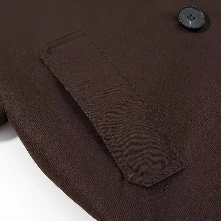 Stilla | Cropped Trenchcoat