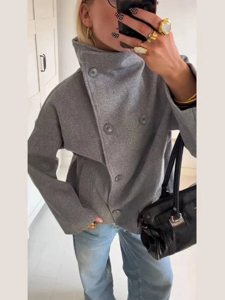 Stilla | Jakke med Ståkrave