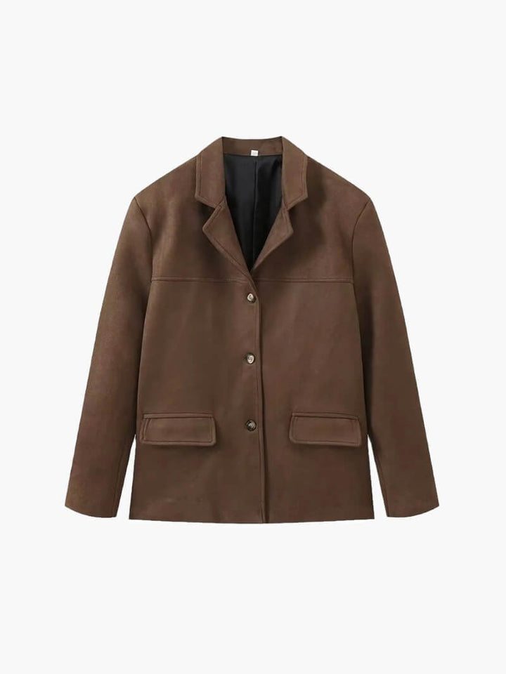 Stilla | Faux-Suede-Blazer