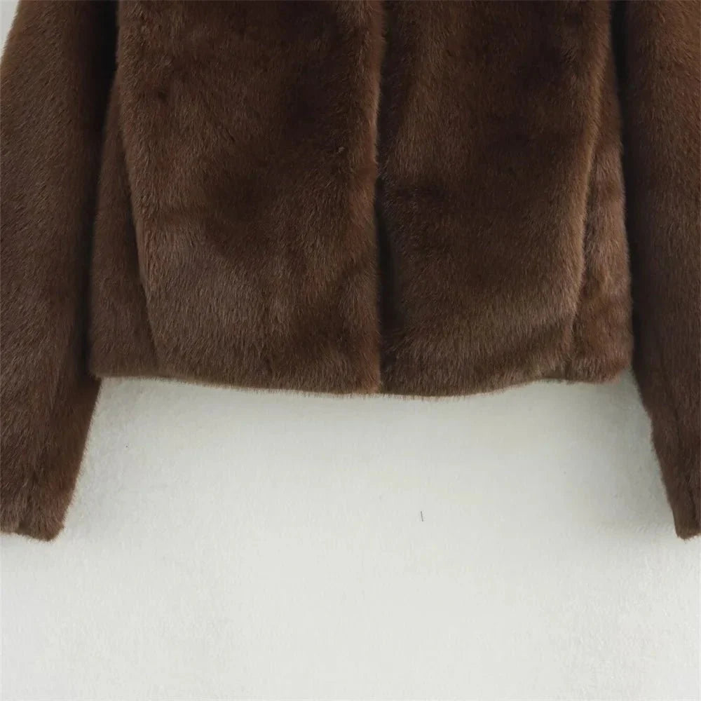 Stilla | Faux-Fur-Jakke