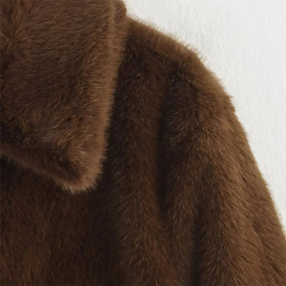 Stilla | Faux-Fur-Jakke