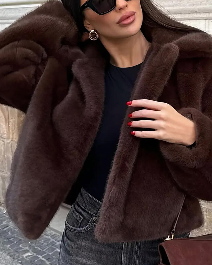 Stilla | Faux-Fur-Jakke