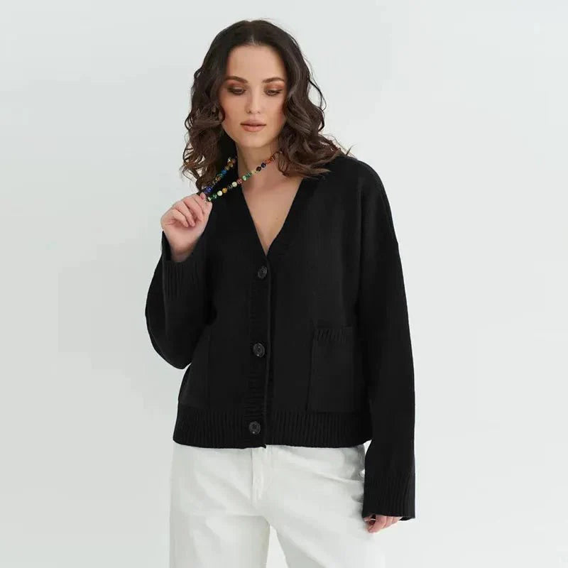 Stilla | Elegant V-Hals Cardigan