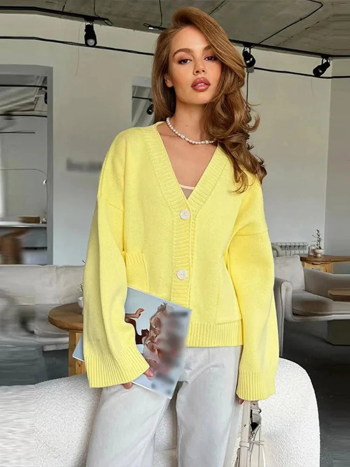 Stilla | Elegant V-Hals Cardigan