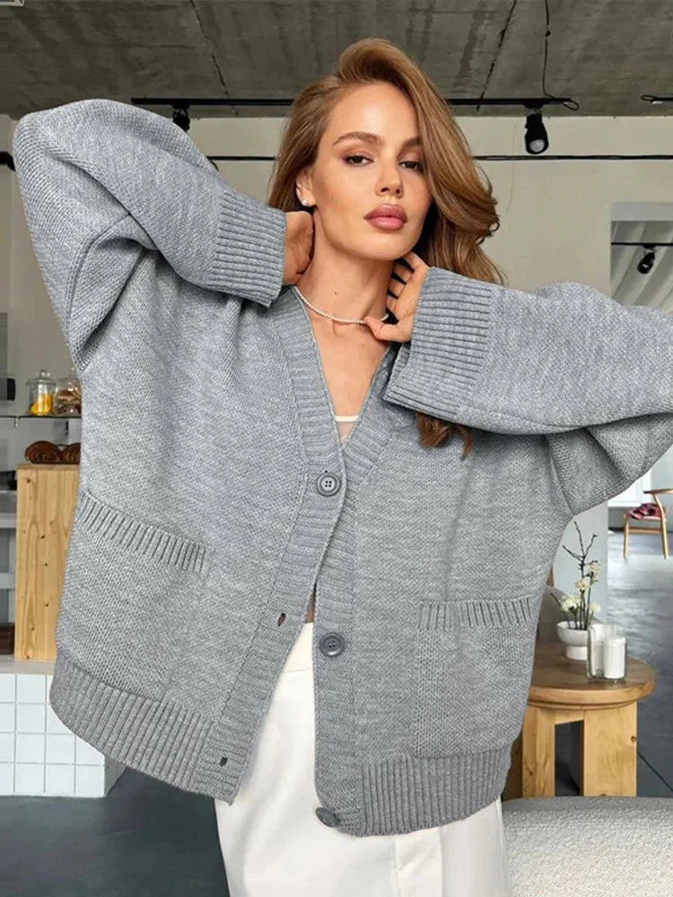 Stilla | Elegant V-Hals Cardigan