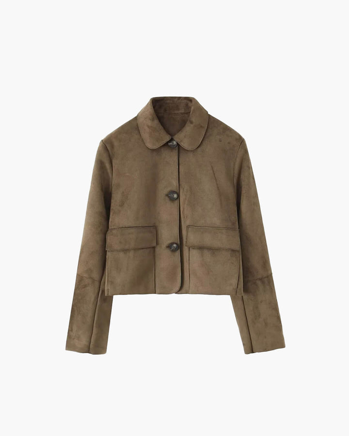 Stilla | Suede Blazerjakke
