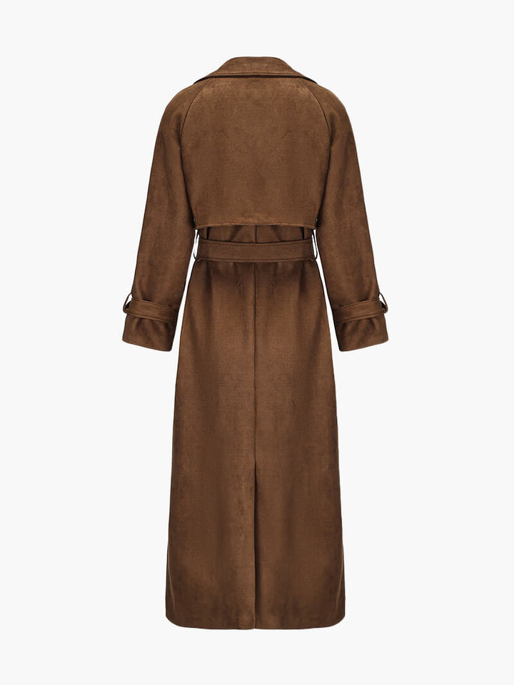 Stilla | Kunstlæder Trenchcoat