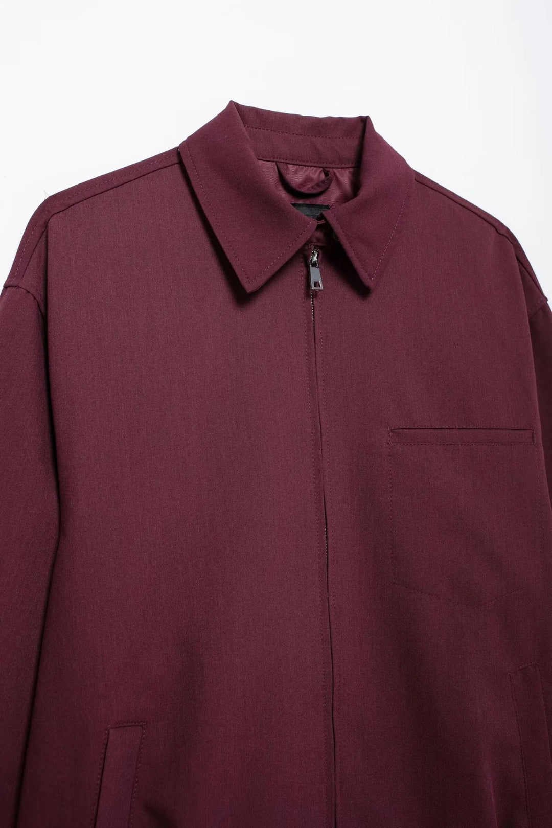 Stilla | Burgundy Bomberjakke