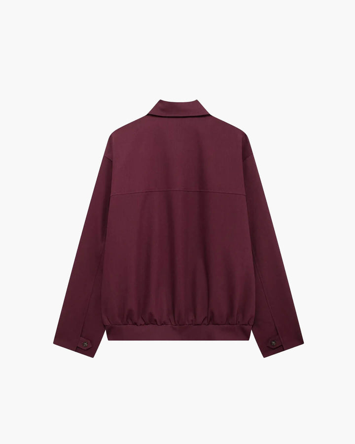 Stilla | Burgundy Bomberjakke