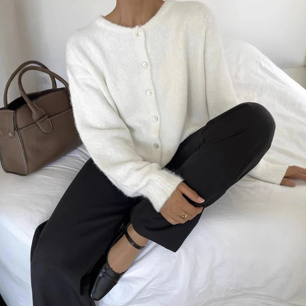 Stilla | Vintage Strikjakke