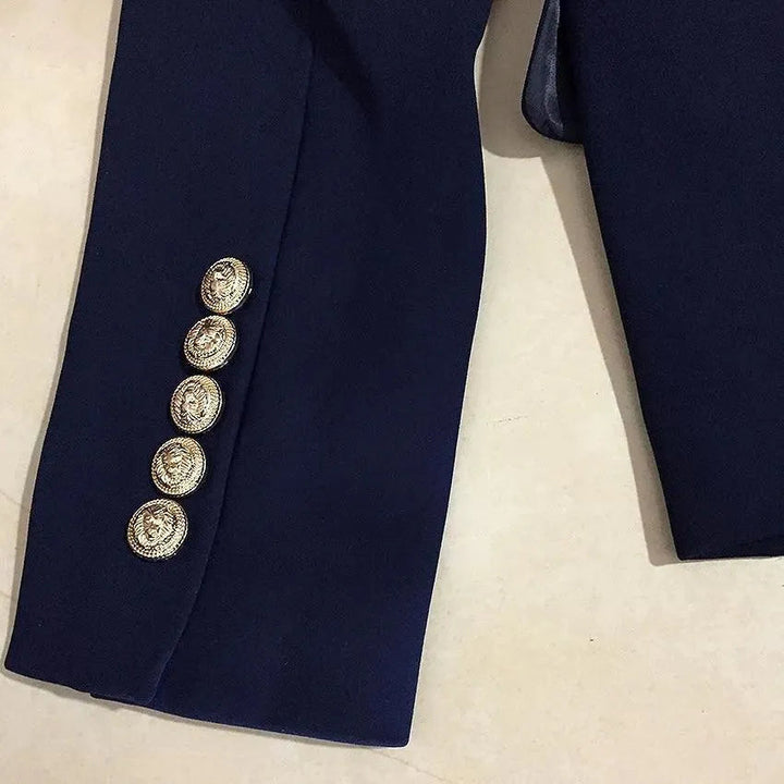 Stilla | Sign It Navy Blå Blazer Kvinder - Fritid - Ensfarvet