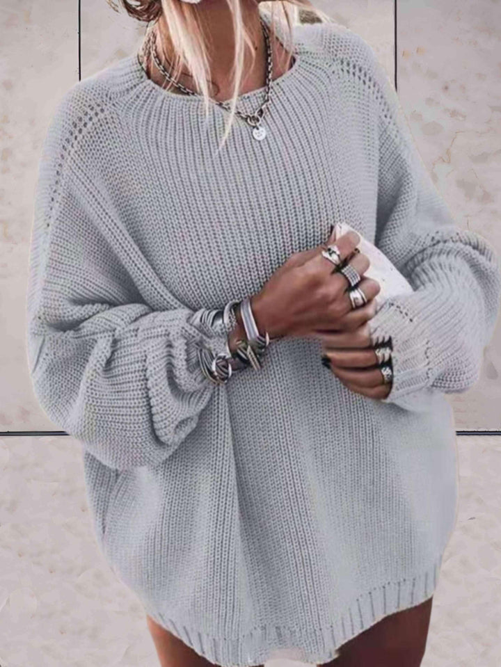Stilla | Stilfuld Oversize-Strikpullover til Kvinder