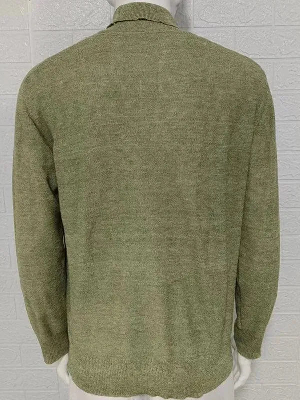 Stilla | Fit Strikketrøje Herre Rullekravepullover