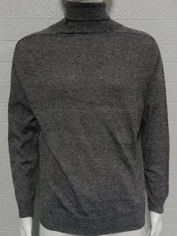 Stilla | Fit Strikketrøje Herre Rullekravepullover