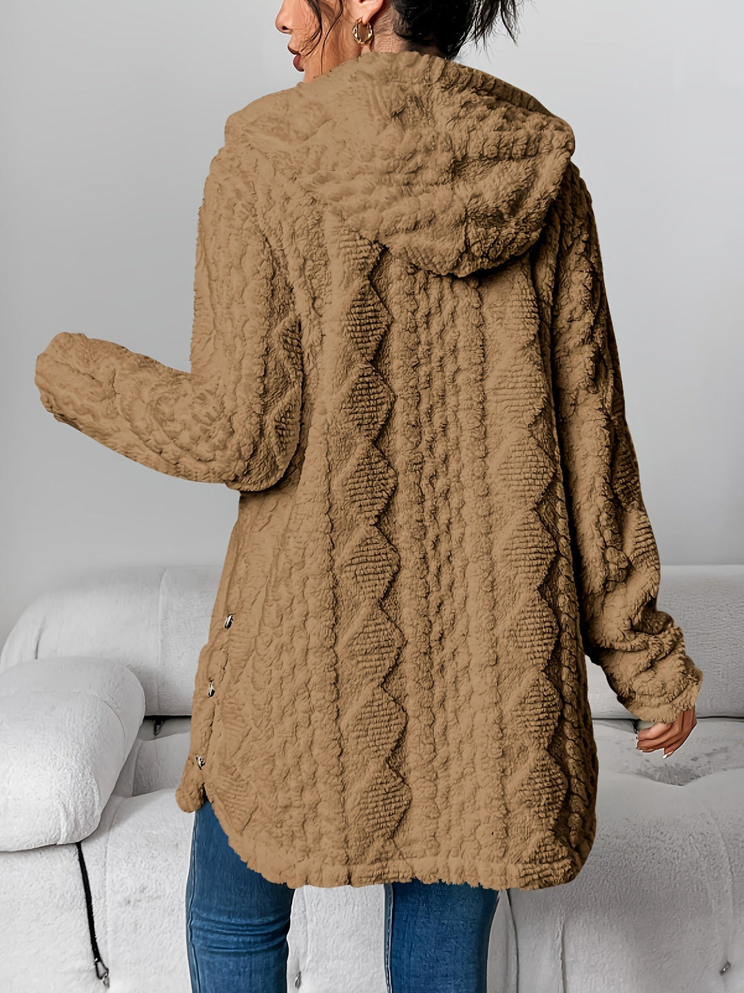 Stilla | Dejlig Teddy-Hoodie-Jakke