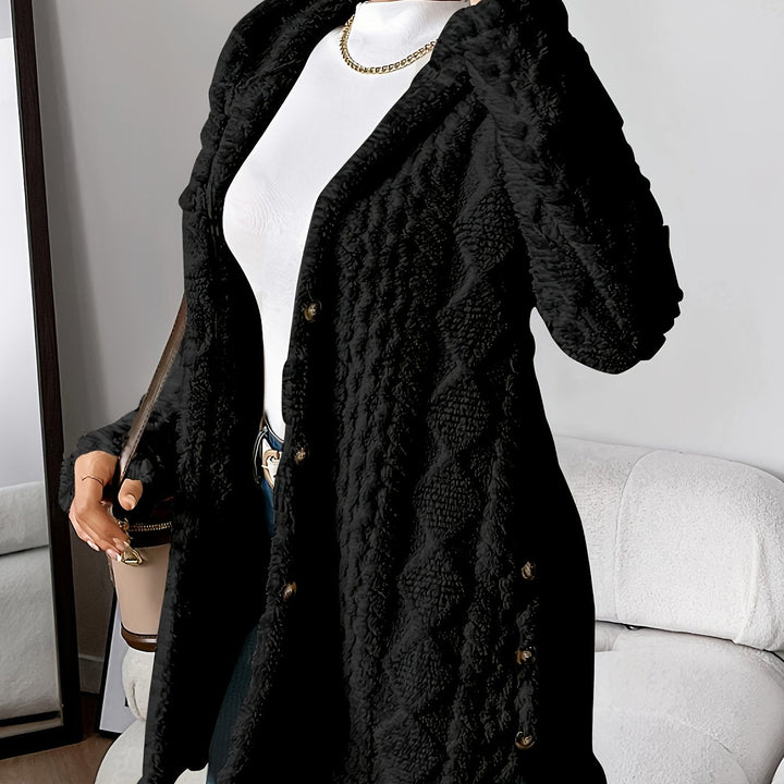 Stilla | Dejlig Teddy-Hoodie-Jakke