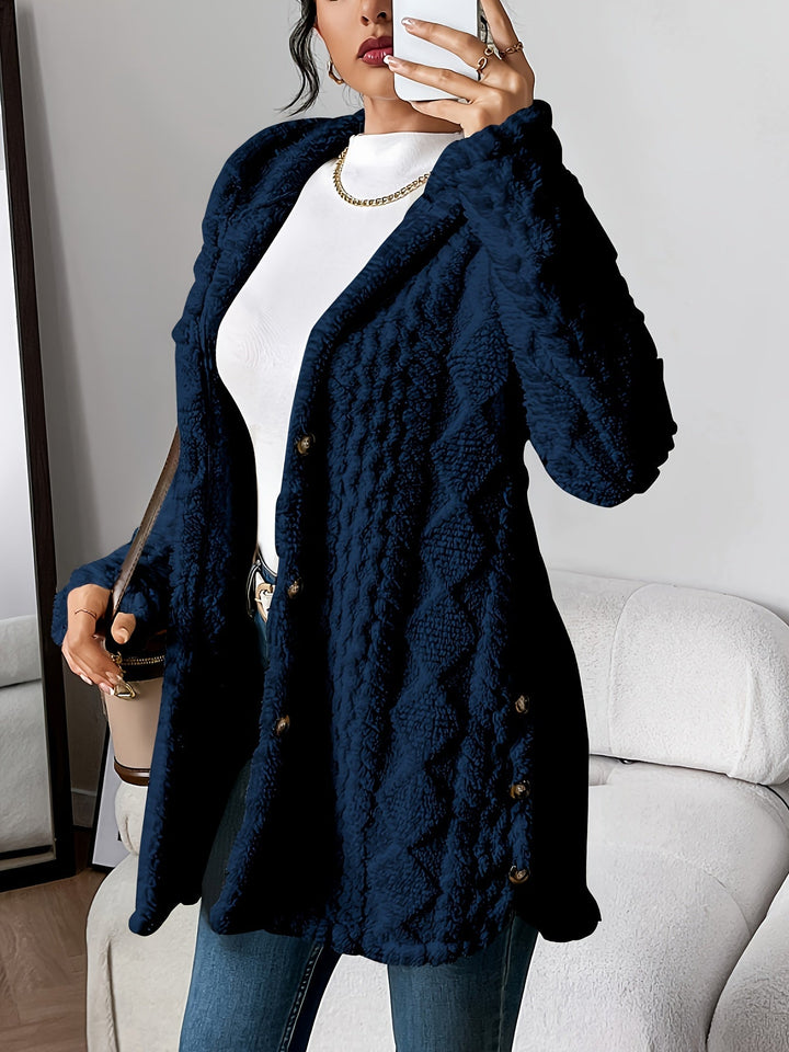 Stilla | Dejlig Teddy-Hoodie-Jakke