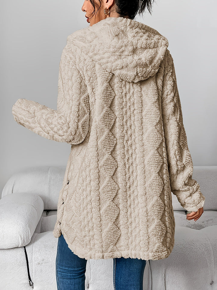 Stilla | Dejlig Teddy-Hoodie-Jakke