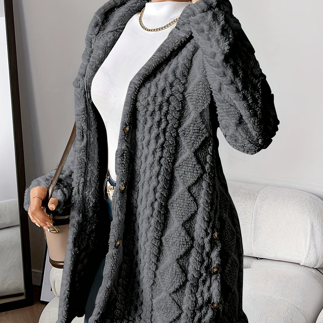 Stilla | Dejlig Teddy-Hoodie-Jakke