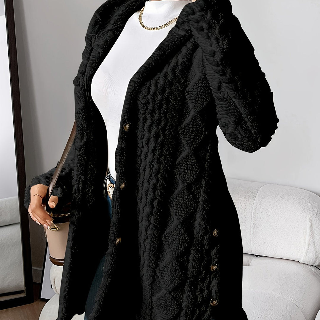 Stilla | Dejlig Teddy-Hoodie-Jakke