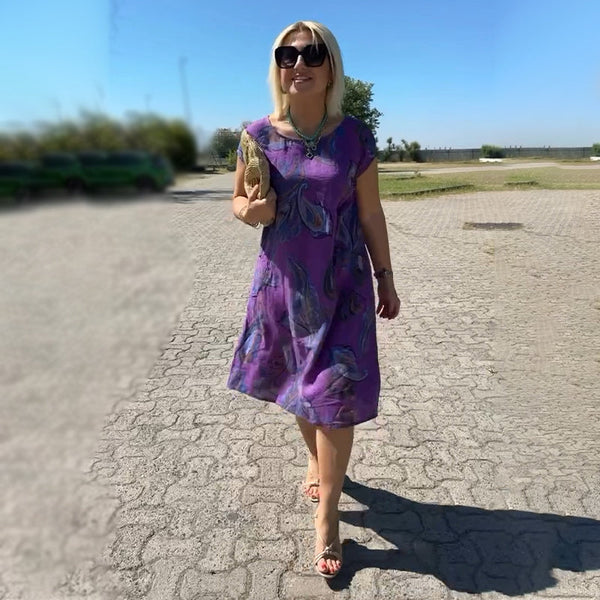 Stilla | Kjole Med Print Til Damer