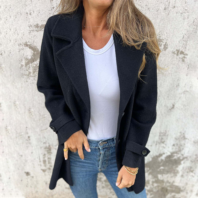 Stilla | Elegant blød trenchcoat