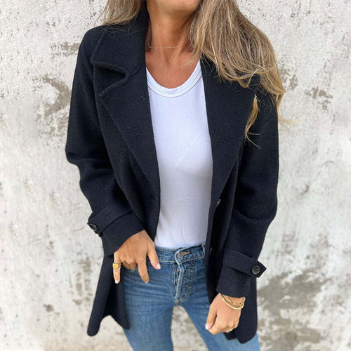 Stilla | Elegant blød trenchcoat
