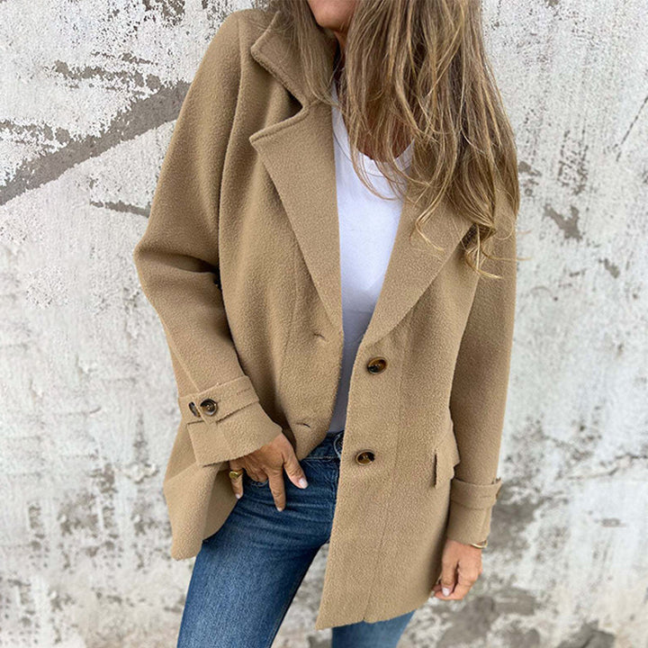 Stilla | Elegant blød trenchcoat