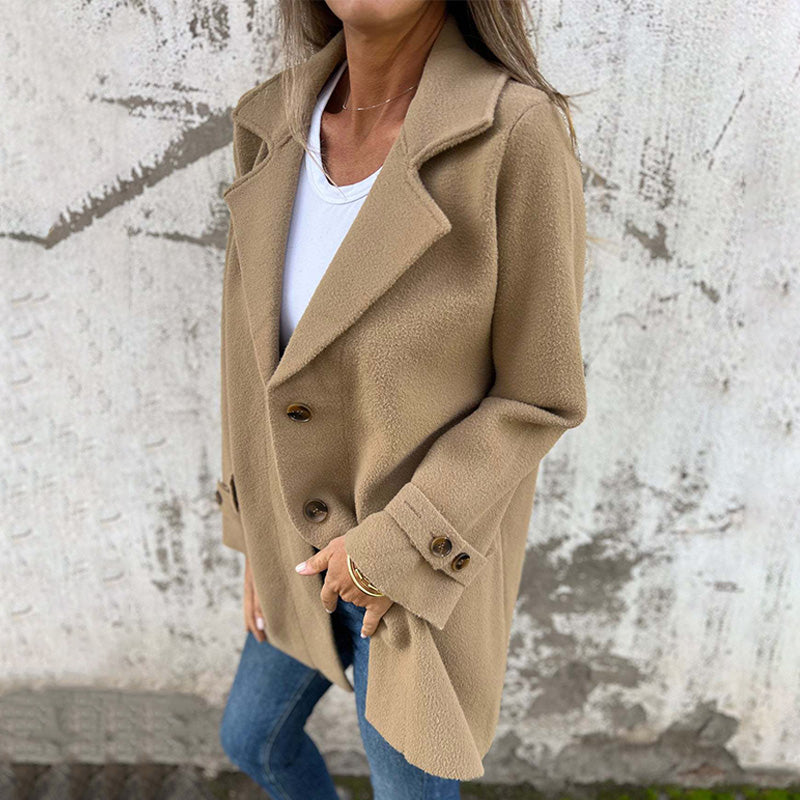 Stilla | Elegant blød trenchcoat