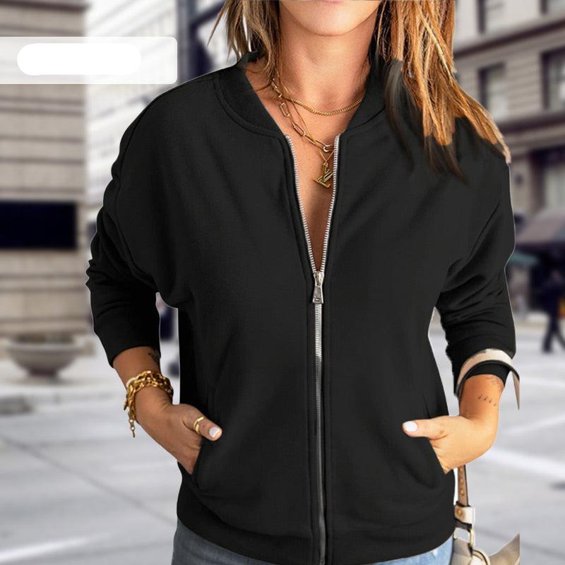 Stilla | Dame Zip-Up Bomberjakke