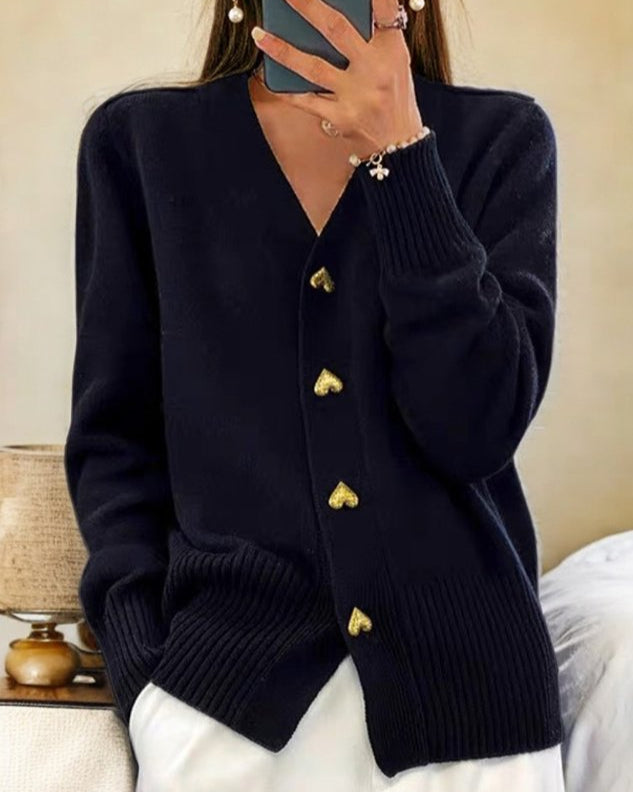 Stilla | Dame Overdimensioneret Strikcardigan